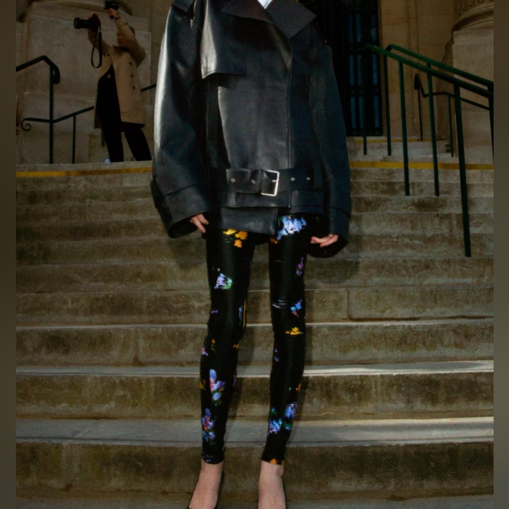 Floral patterened leggings